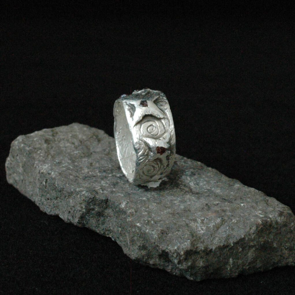 Strieborný prsteň Snívam na kameni